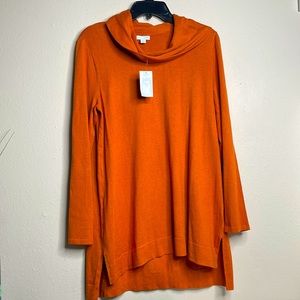 J Jill cowl neck pullover sweater